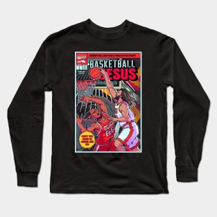 Basketball Jesus Long Sleeve T-Shirt